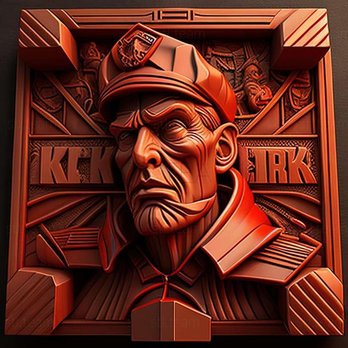 3D model Command Conquer Red Alert 3  Uprising game (STL)